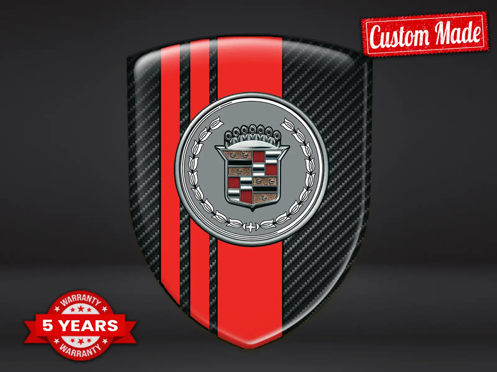 Cadillac Personalised Car Stickers Style Max Pro Durable ST